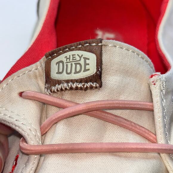 HEY DUDE “Wendy Chambrah Boho” Slip On Shoes Womens Size 6 - Picture 10 of 12